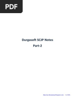 DurgaSoft SCJP Notes Part 2 JavabynataraJ