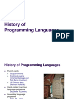 History of Programming Languages