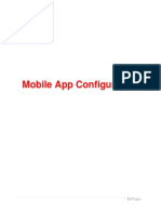 Mobile App configuration - Configure.IT