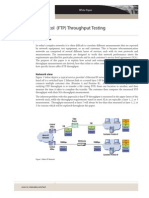 File Transfer Protocol (FTP) Throughput Testing: by Rachel Weiss