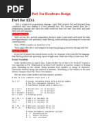 Perl For Hardware Design