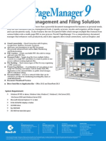 Document Management and Filing Solution: System Requirement