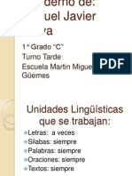 Unidades Lingüisticas Alfahbetizacion