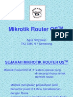 Pengenalan Mikrotik Router OS