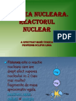  Fisiunea Nucleara Reactorul Nuclear