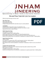 Elevated Water Tank Life Cycle Cost Analysis