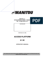 Operators Manual 81 Xe Manitou