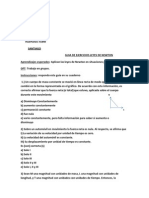 Guía de Ejercicio Leyes de Newton