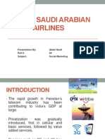 7 P's of Saudi Arabian Airlines