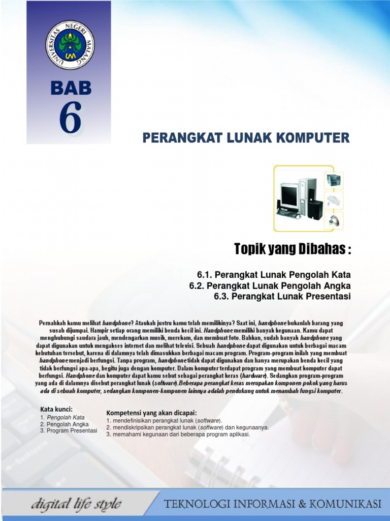 Sebutkan Beberapa Perangkat Lunak Software Pengolah Kata 