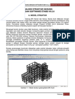 Struktur Dengan Etabs PDF