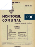 Monitor Oficial Bucuresti 9 Mai 1937