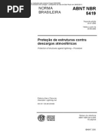 Nbr5419-Proteção de Estruturas Contra Descargas Atmosféricas