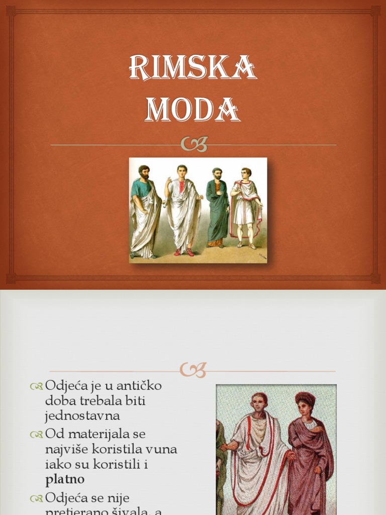 Rimska Moda | PDF