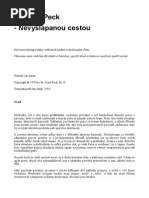 M. Scott Peck - Nevyslapanou Cestou | PDF