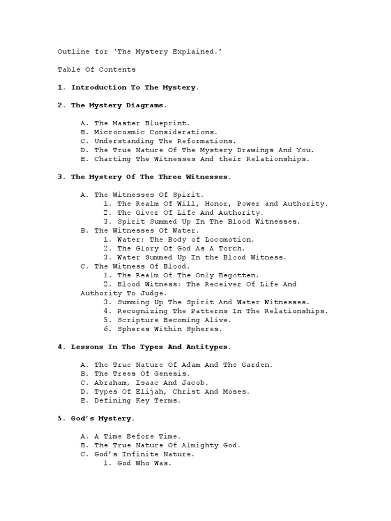 Unraveling The Mystery of Scripture | PDF | John The Baptist | Christianity