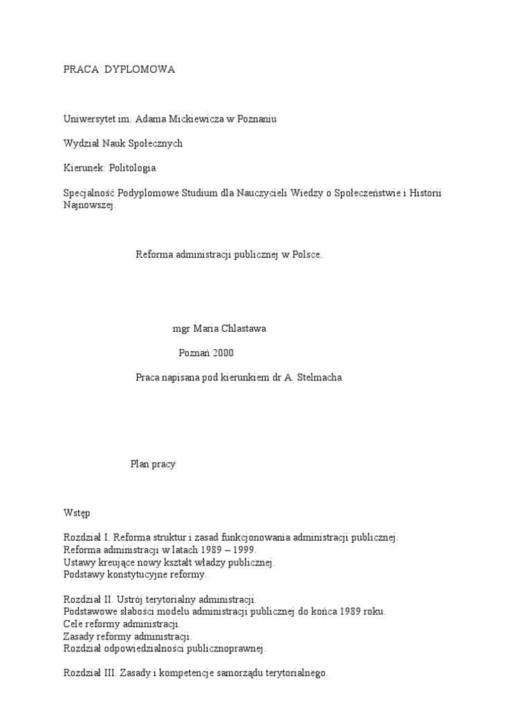 Podatki I Opłaty Lokalne W Gminie Praca Licencjacka