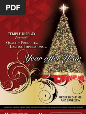 Temple Display 2010 Full Line Catalog