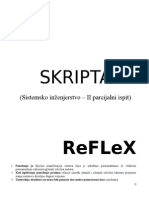 Sistemsko Inzinjerstvo - SKRIPTA - II Parc. (Reflex)