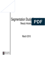 Segmentation Example Consumer