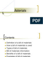 1.Bill of Materials Definition