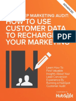 The Three Step Marketing Audit How to Use Customer Data to Recharge Your Marketing