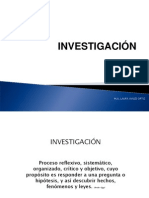 Tipos de Investigación