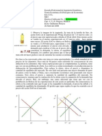 Práctica Calificada Teoría Económica