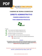 Caderno Teoria e Exercicios-poderes-Administrativos Esaf