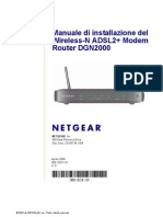 Netgear DGN2000 Setup Manual Italian