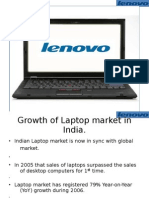 Growth of Laptop Market in India.