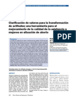 Clarificacion de Valores para La Transformacion de Actitudes