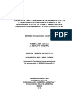 Identificacion Caracterizacion y Evaluacon Ambiental