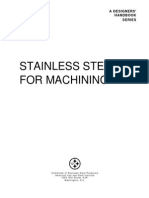 Stainless Steels For Machining: A Designers' Handbook Series