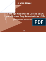 Catálago Nacional de Cursos SENAI Para Normas Reguladoras -NRs