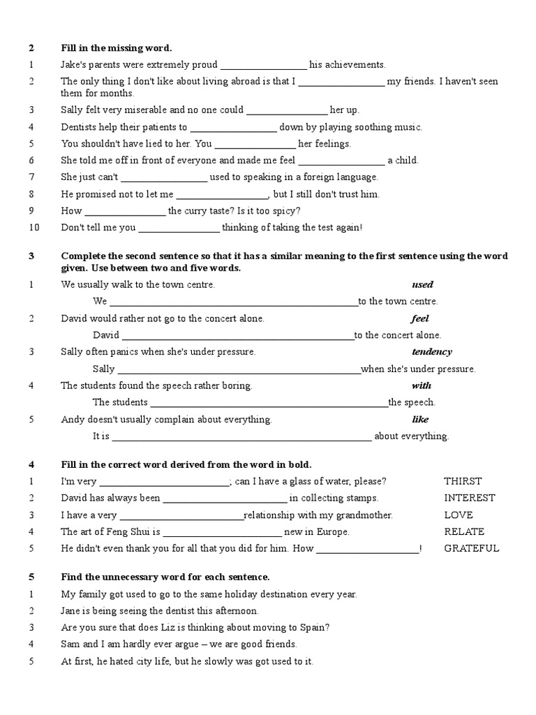 Upper Intermediate English Exercises | PDF | Language Arts & Discipline