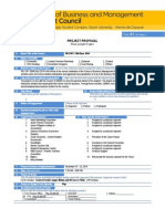 Form A1 Project Proposal - SBMSC