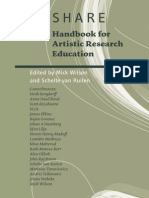Share Handbook For Artistic Research Education High Definition