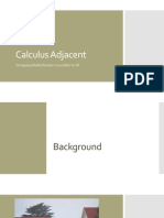 Calculus Adjacent