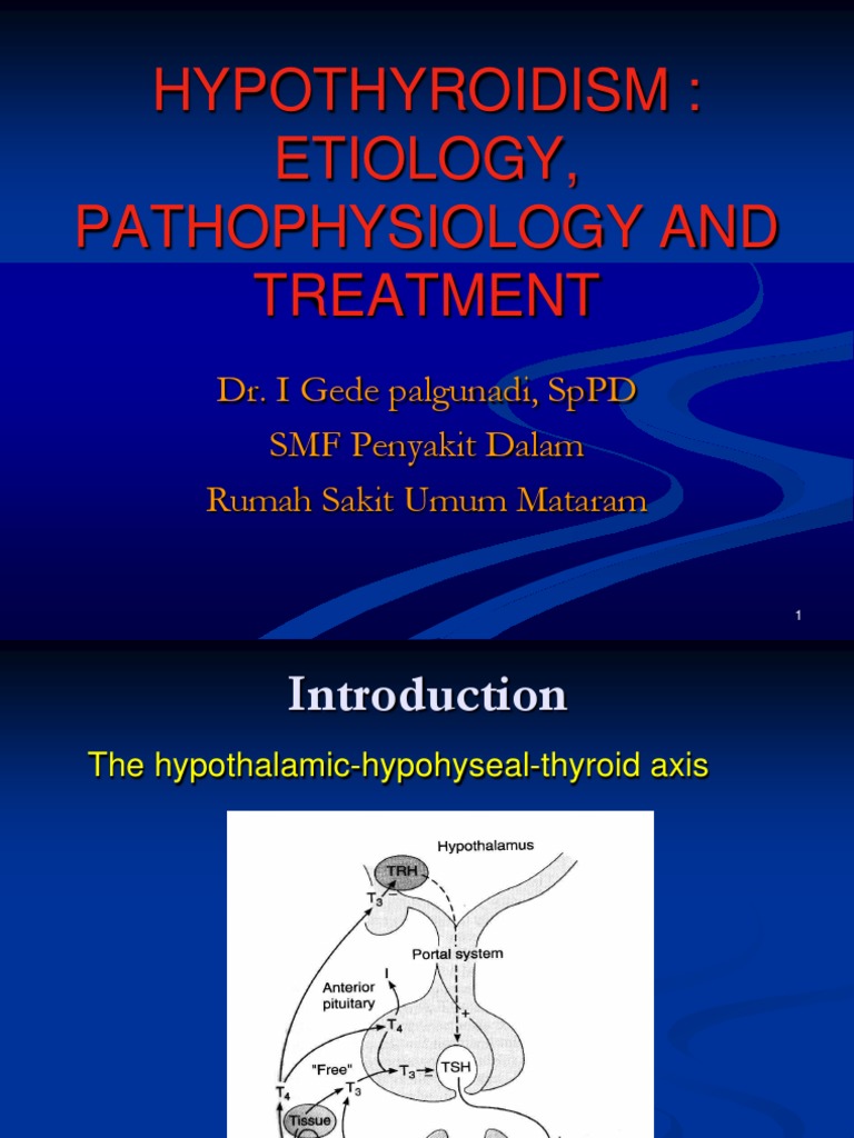 Hypothyroidism: Causes and Treatment | PDF | Hypothyroidism | Thyroid ...