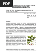 Ação Da Nux Vomica Sobre Os Distúrbios Do Sono