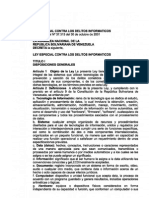 Ley Especial Contra Los Delitos Informáticos - Ley43