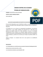 Uso beta bloqueadores insuficiencia cardiaca