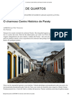 O Charmoso Centro Histórico de Paraty _ de Garfos e de Quartos