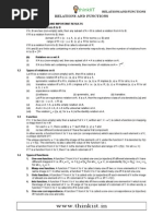 1 - Relations and Functions