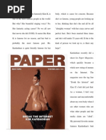 Kim Kardashian and Her Femininity or Lack Thereof | PDF