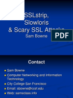 SSLstrip Slowloris ScarySSL