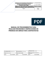 Manual de Procedimientos para Realizar Inspecciones de Preinicio en Obras para Contratistas Pdvsa