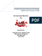 Internship Report Submitted by Syed Huain Ahmed Zaidi