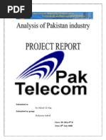 Telecommunication Industry of Pakistan